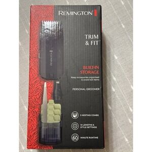 Remington Trim And Fit RG033A Groomer W/ Built In Storage NEW